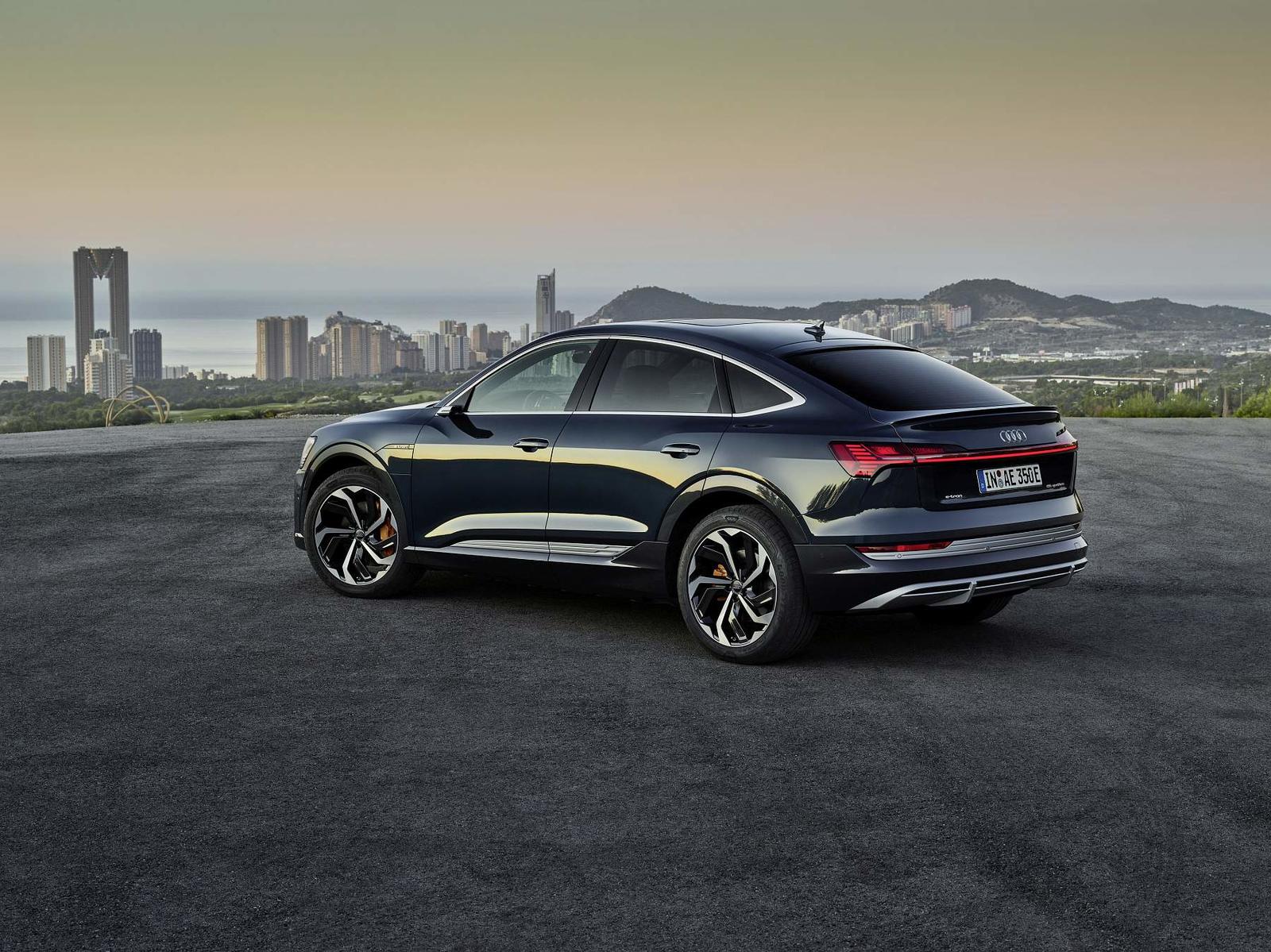 Audi etron Sportback Imagem desportiva para o SUV elétrico