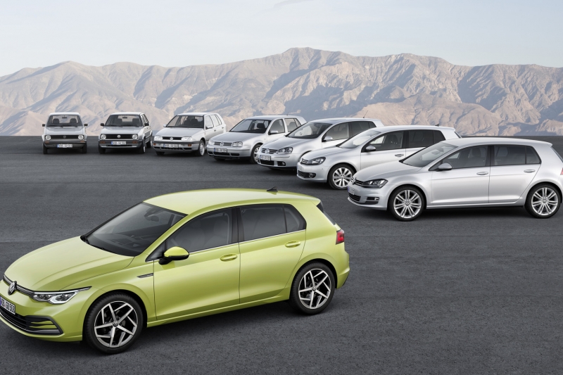 The new Volkswagen Golf
