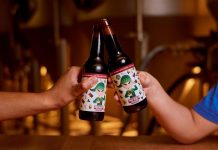 Há uma cerveja de cacau para provar por tempo limitado