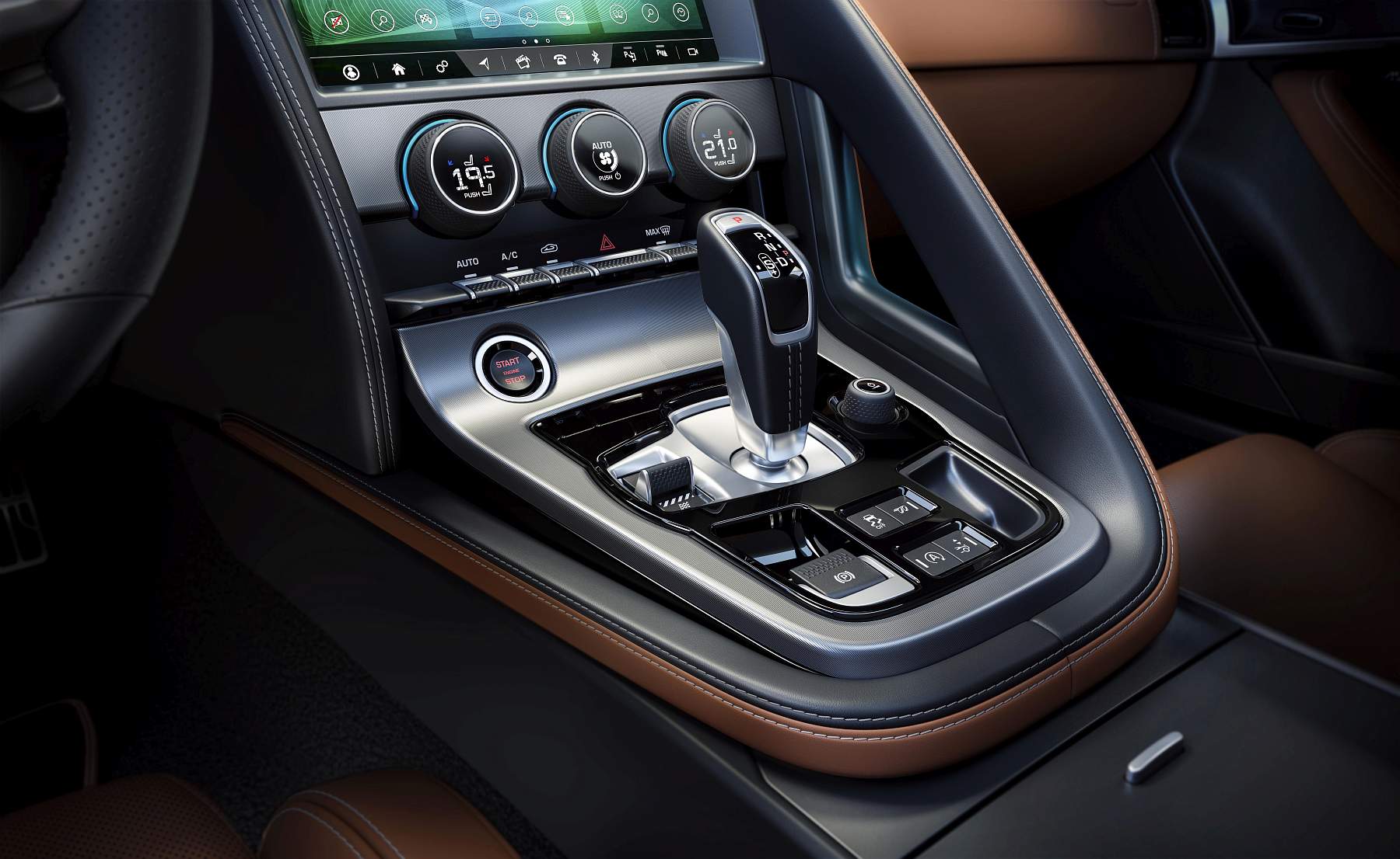 Jag_F-TYPE_21MY_Reveal_Image_Detail_CentreConsole_02.12.19_04