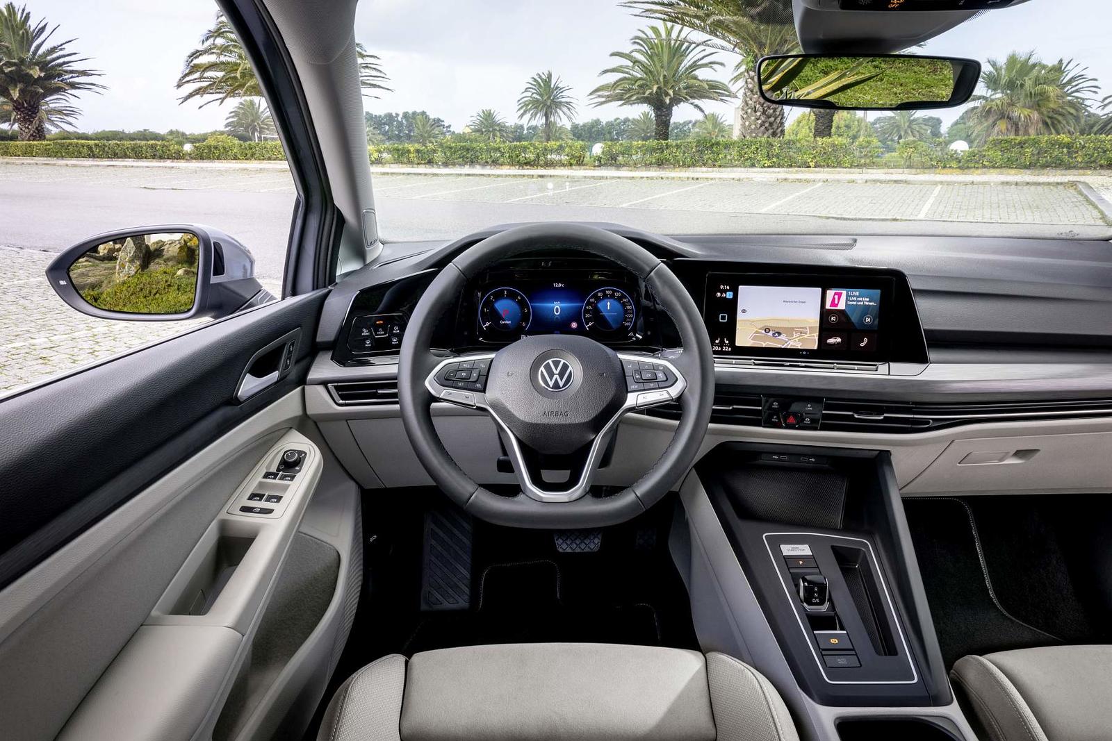 The new Volkswagen Golf