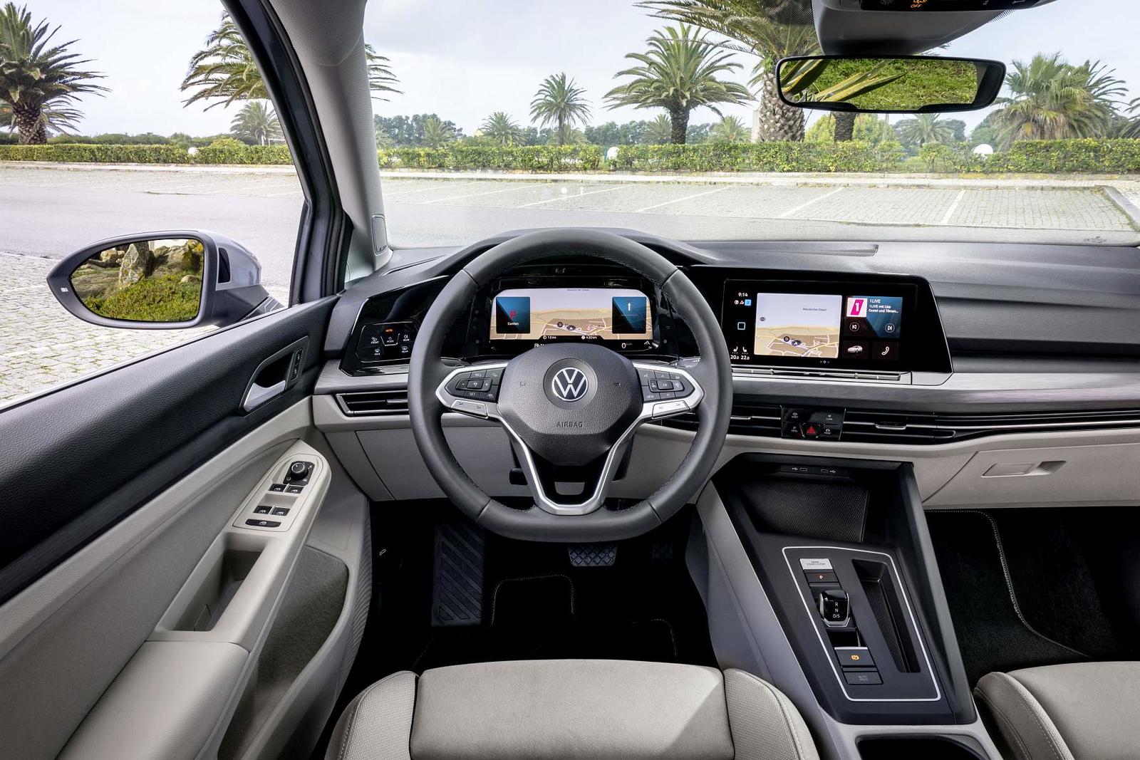 The new Volkswagen Golf