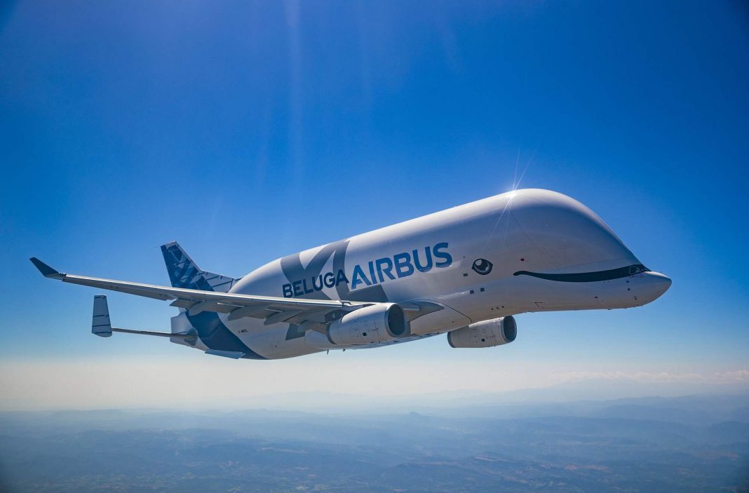 BelugaXL in flight_1