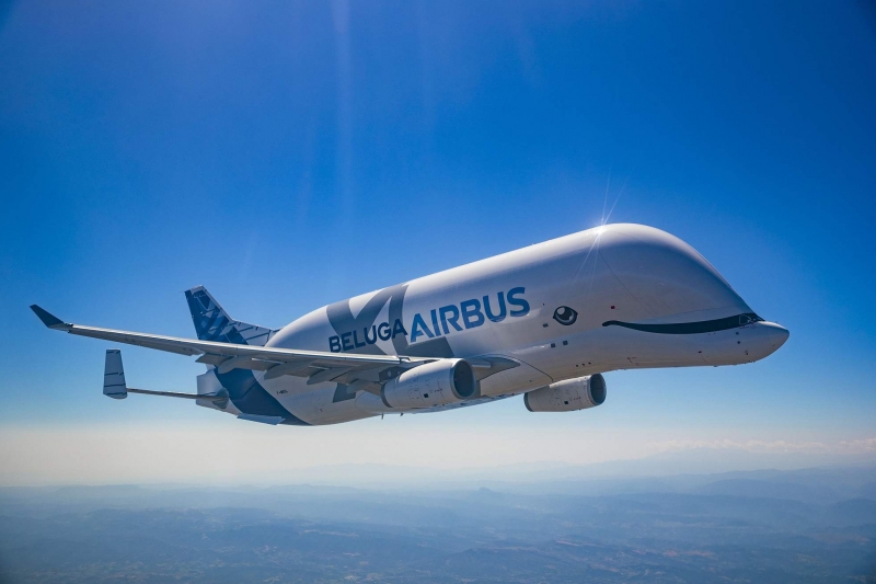 BelugaXL in flight_1