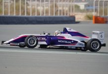 Zdenek Chovanec estreou-se na Fórmula 4 com top 6 no Dubai