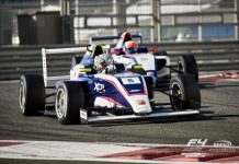 Primeiro pódio para Zdenek Chovanec na Fórmula 4 UAE