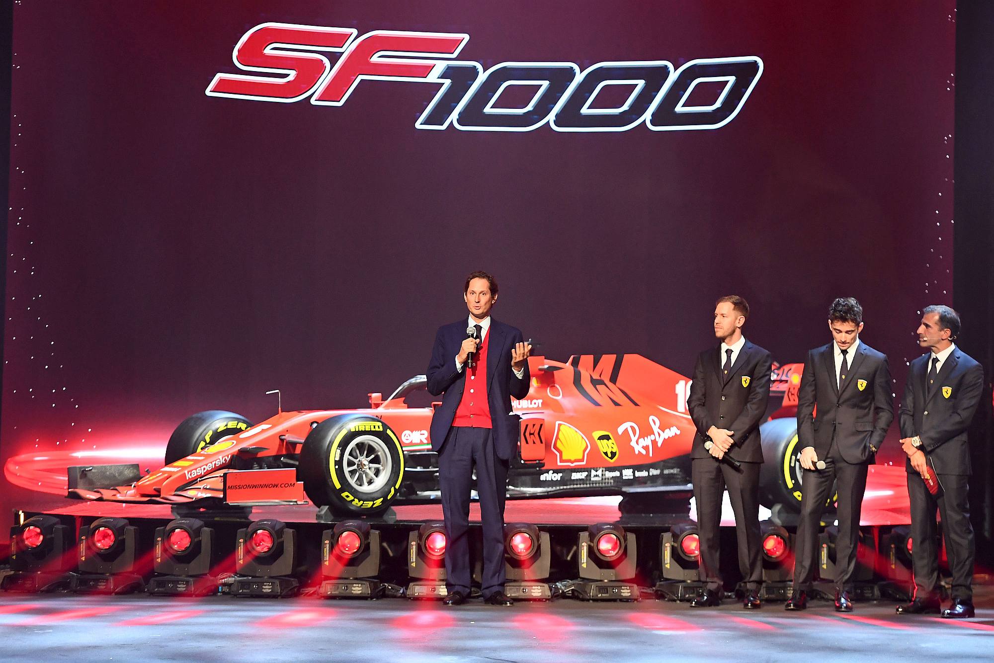 FERRARI SF1000 LAUNCH