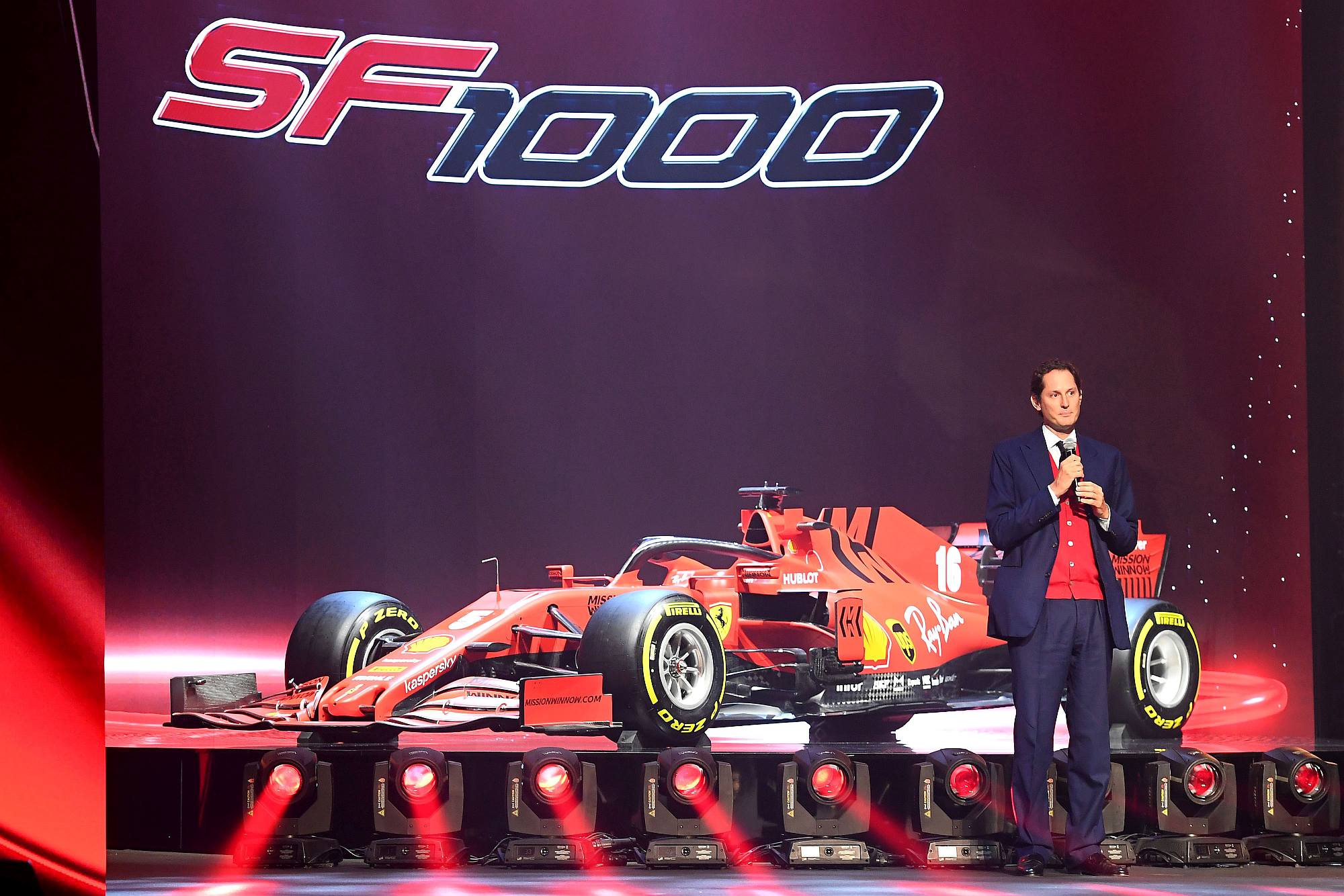 FERRARI SF1000 LAUNCH