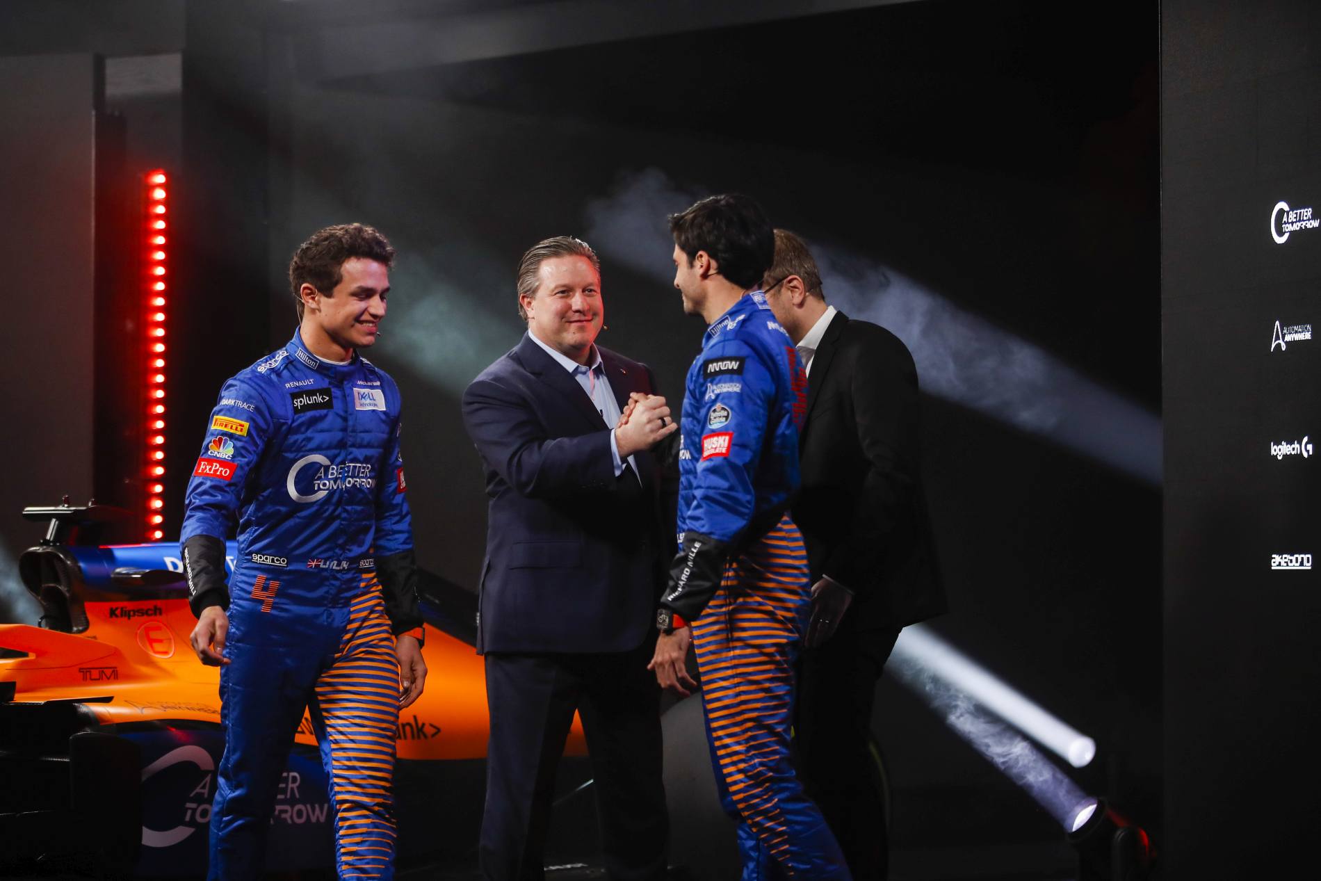 MCL35 launch. 13 February 2020