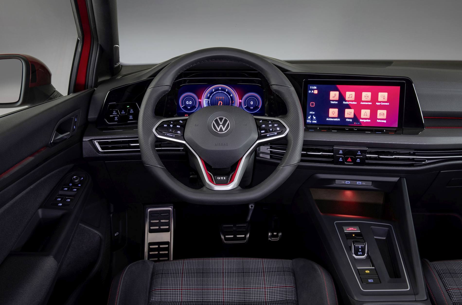 The new Volkswagen Golf GTI