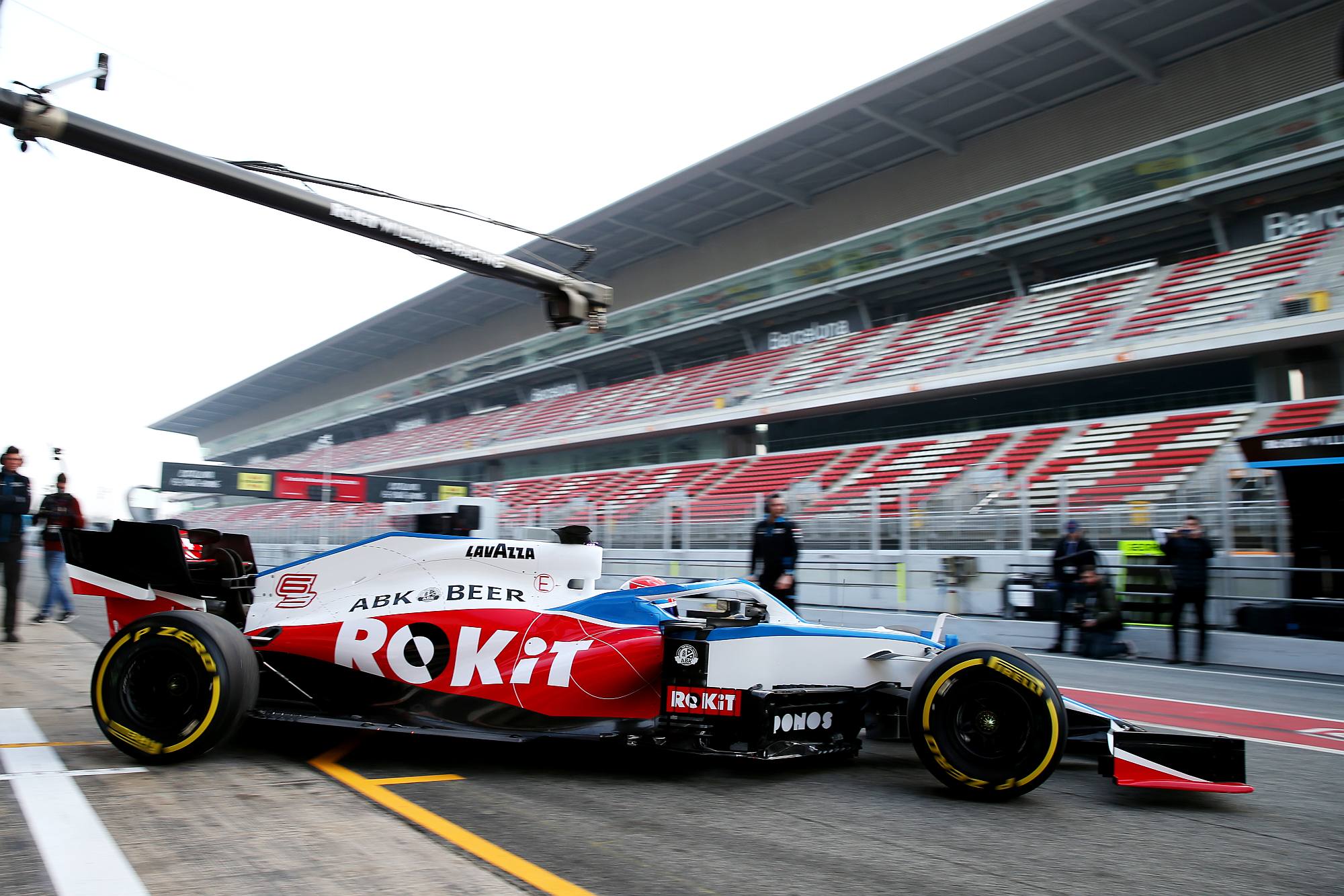 Williams Racing FW43 Film day