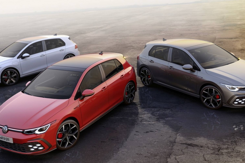 The new Volkswagen Golf GTE, GTI und GTD