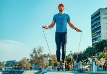 Queime gordura em casa com uma corda