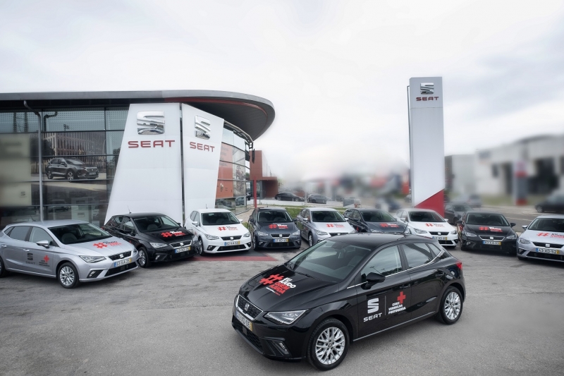 01_SEAT Portugal cede 10 viaturas Ã  Cruz Vermelha Portuguesa