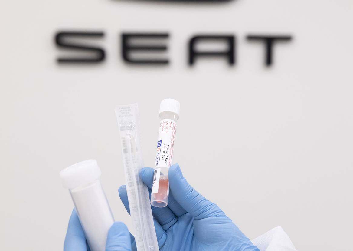 02_SEAT realizará testes PCR a 15.000 funcionários para o seu regresso ao trabalho
