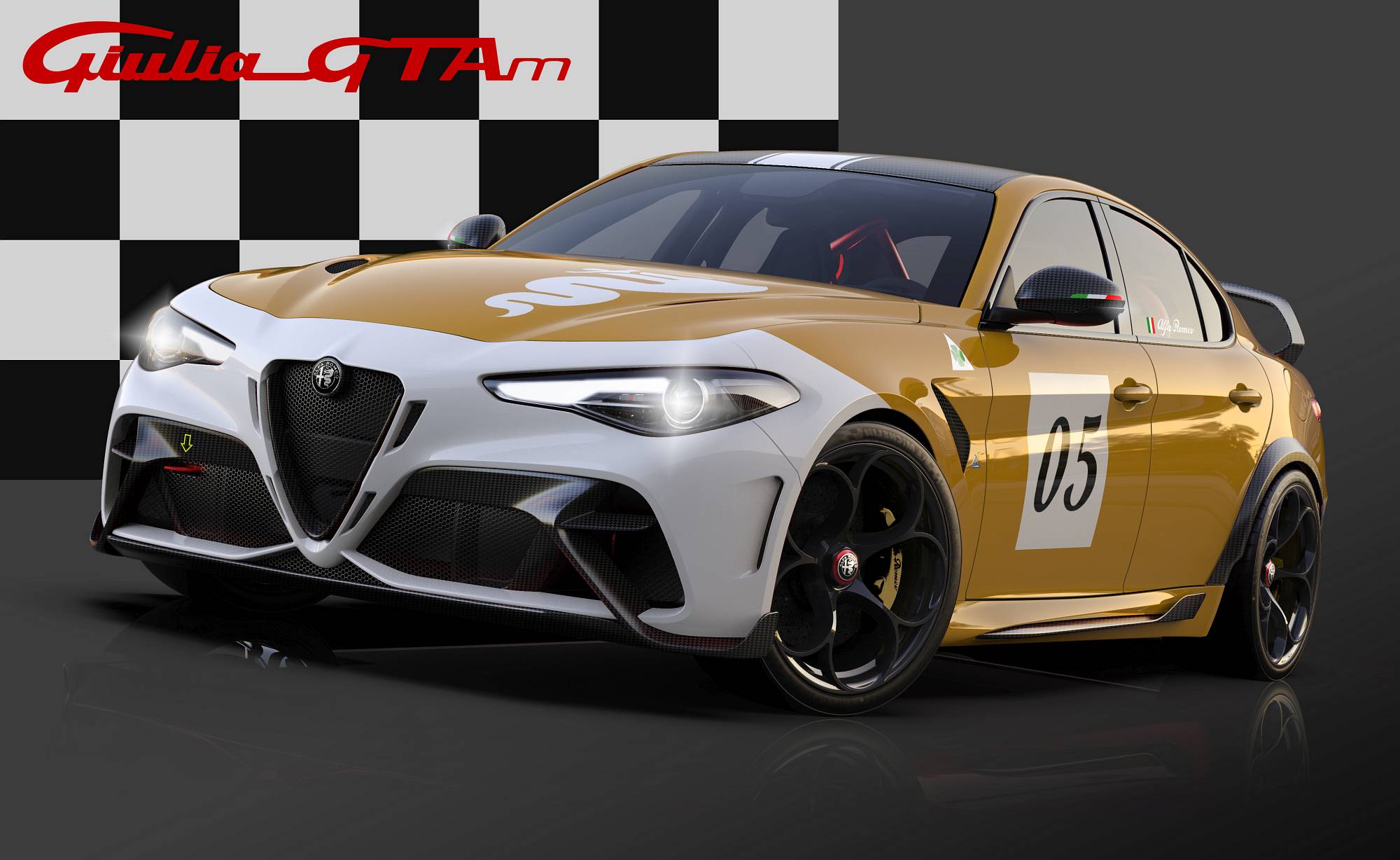 Alfa Romeo Giulia GTA dedicated Livery (24)