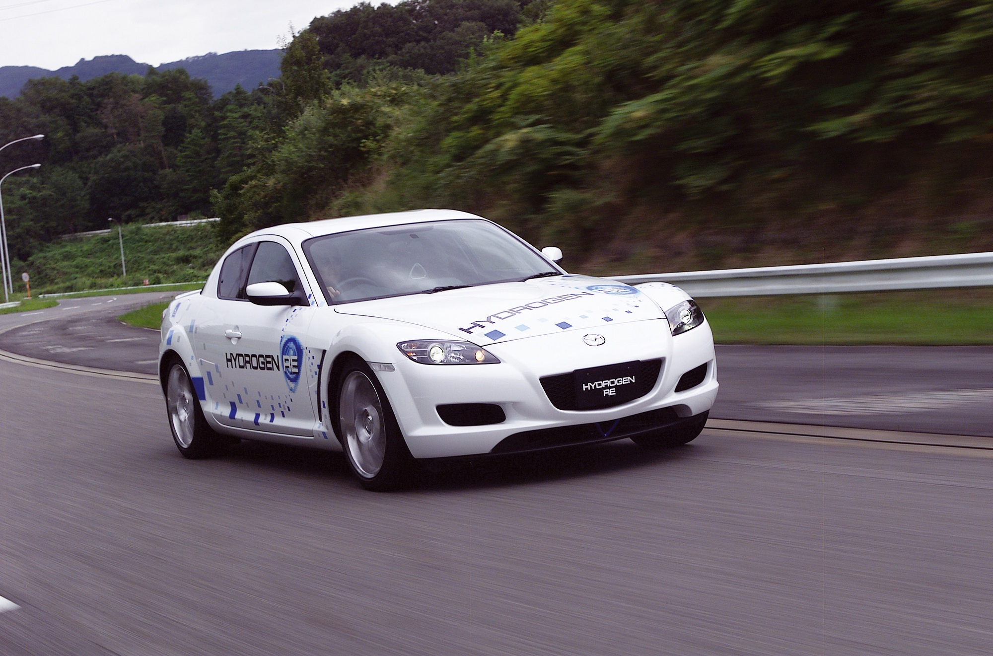 Mazda RX-8 Hydrogen RE with Hydrogen Wankel engine