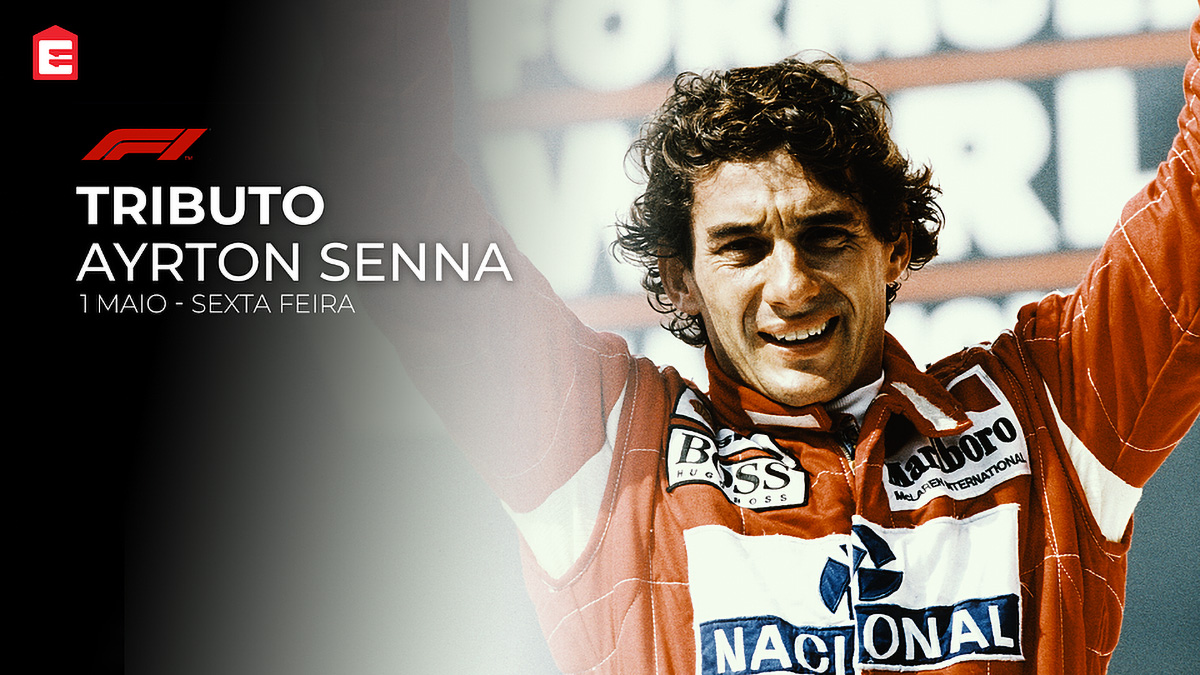 Tributo a Ayrton Senna no Eleven Sports
