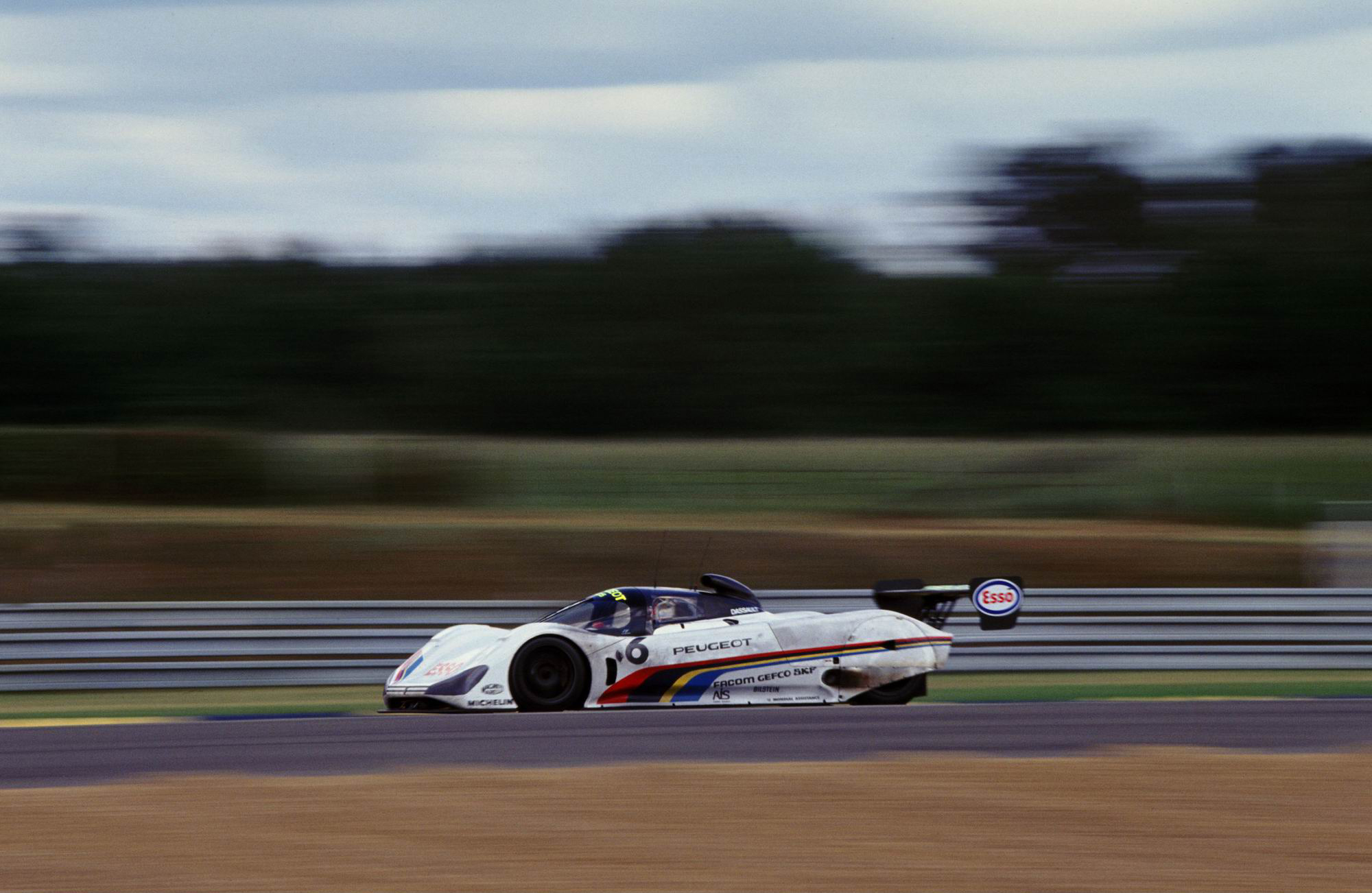 135 – 24 Heures du Mans 1991. Rosberg/ Dalmas/ Raphanel. Peugeot 905. Abandon