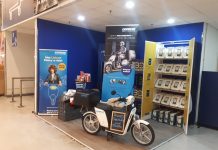 Negócio take-away com aluguer flexível de viaturas