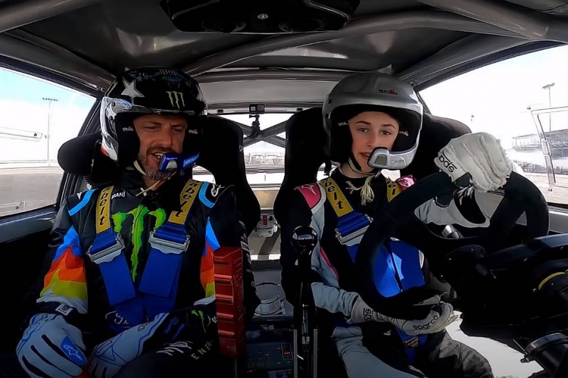 ken block e Lia