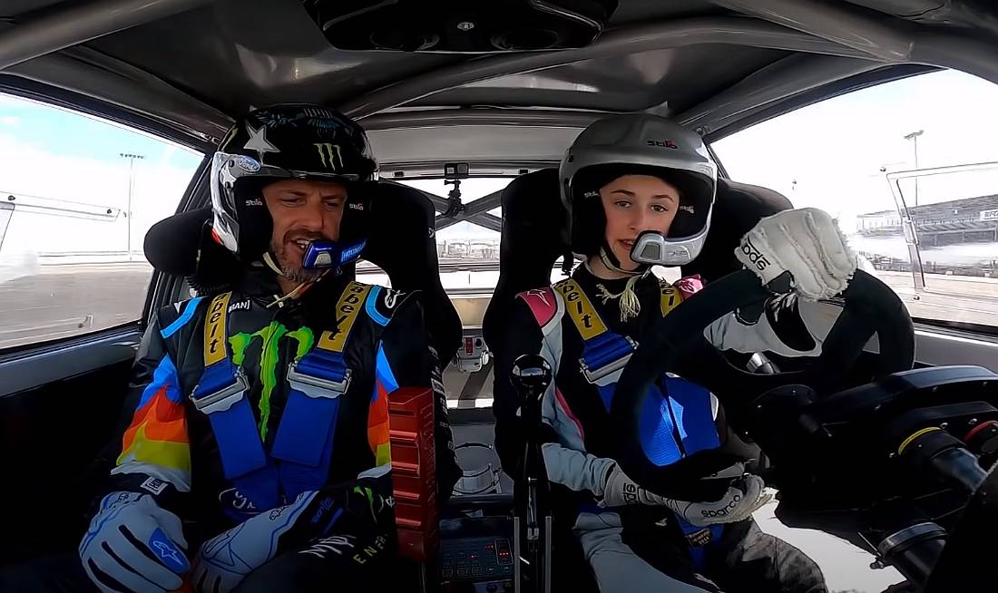 ken block e Lia