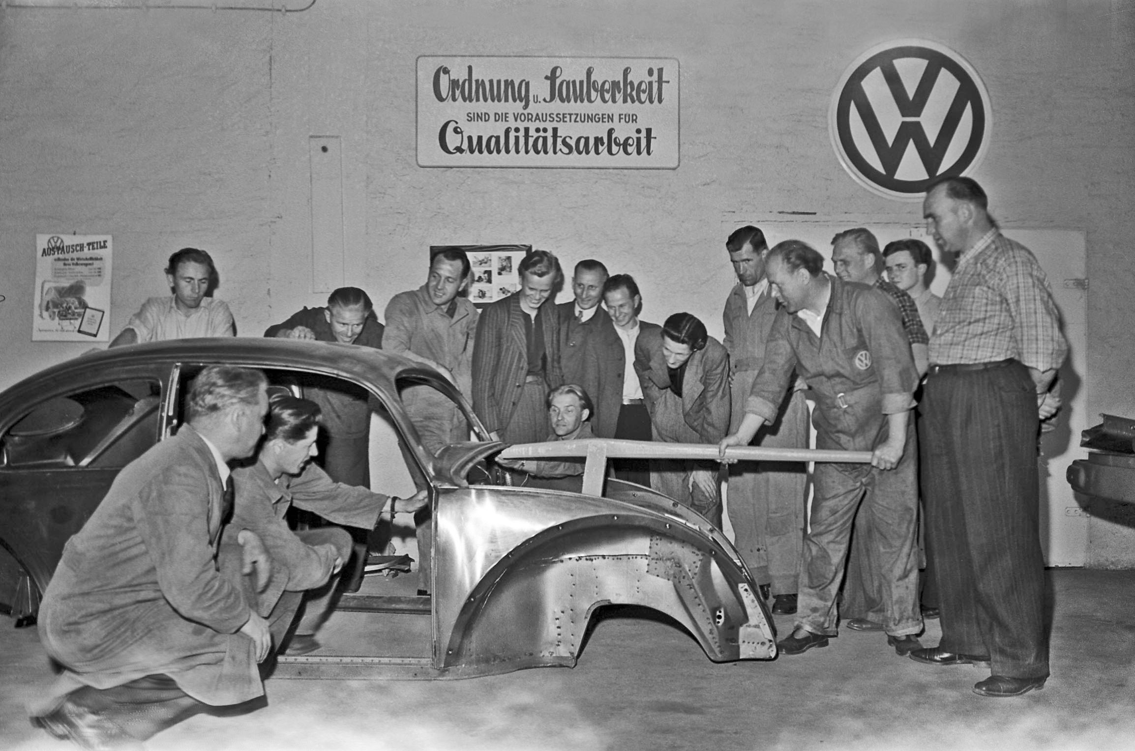 A British jump start – Volkswagen remembers the beginning of B