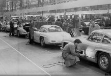 As linhas de produção dos automóveis clássicos