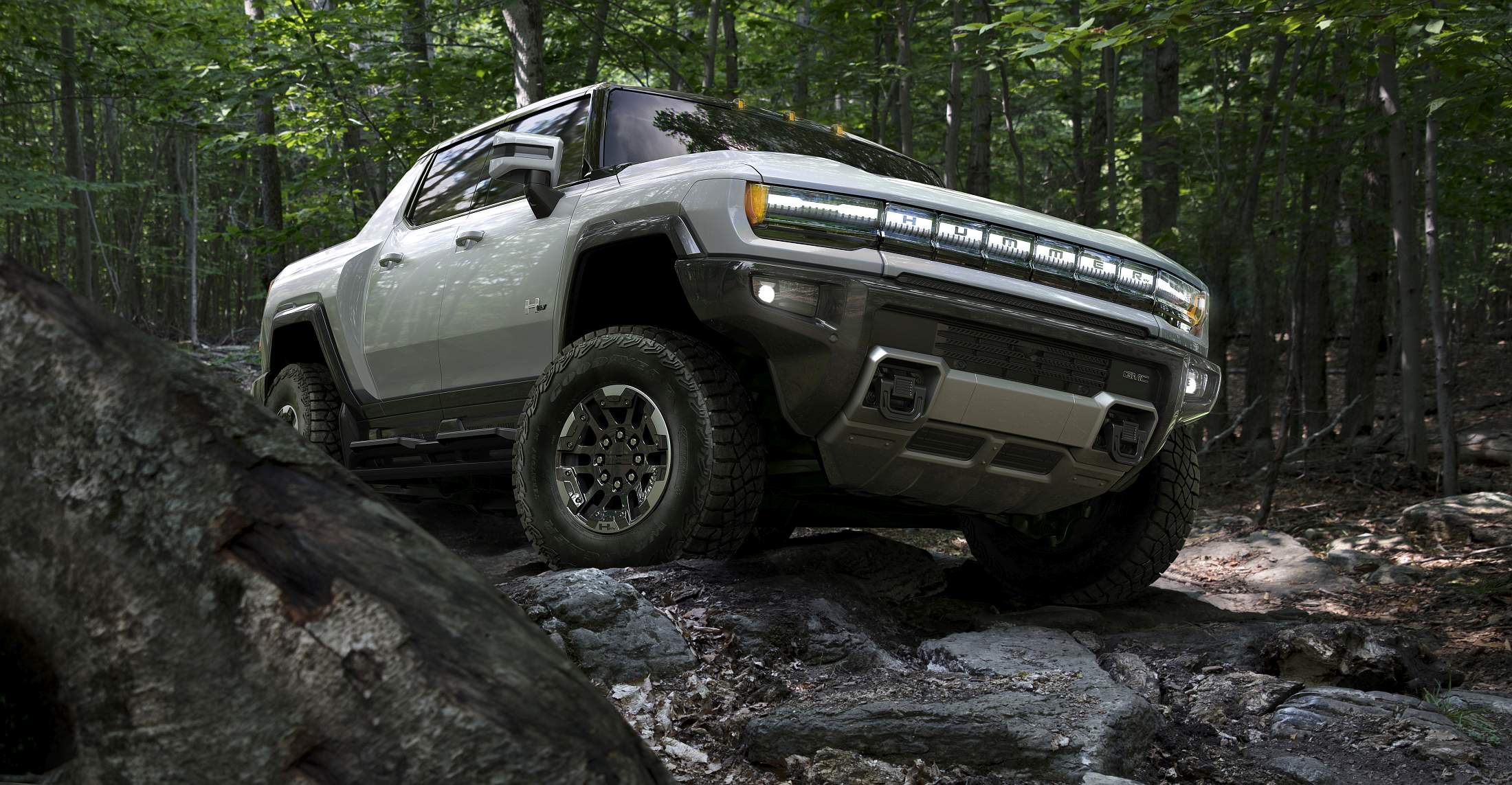 The 2022 GMC HUMMER EV is designed to be an off-road beast, with