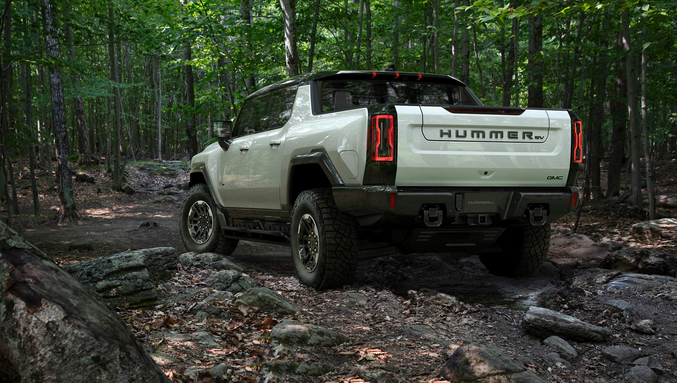 The GMC HUMMER EV is designed to be an off-road beast, with all-