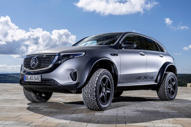 Elektroauto der Extreme: Elektrischer Luxus goes offroad: Elektromobilität wird abenteuerlustig

Electric car of extremes: Electric luxury goes off-road: Electric mobility develops a thirst for adventure