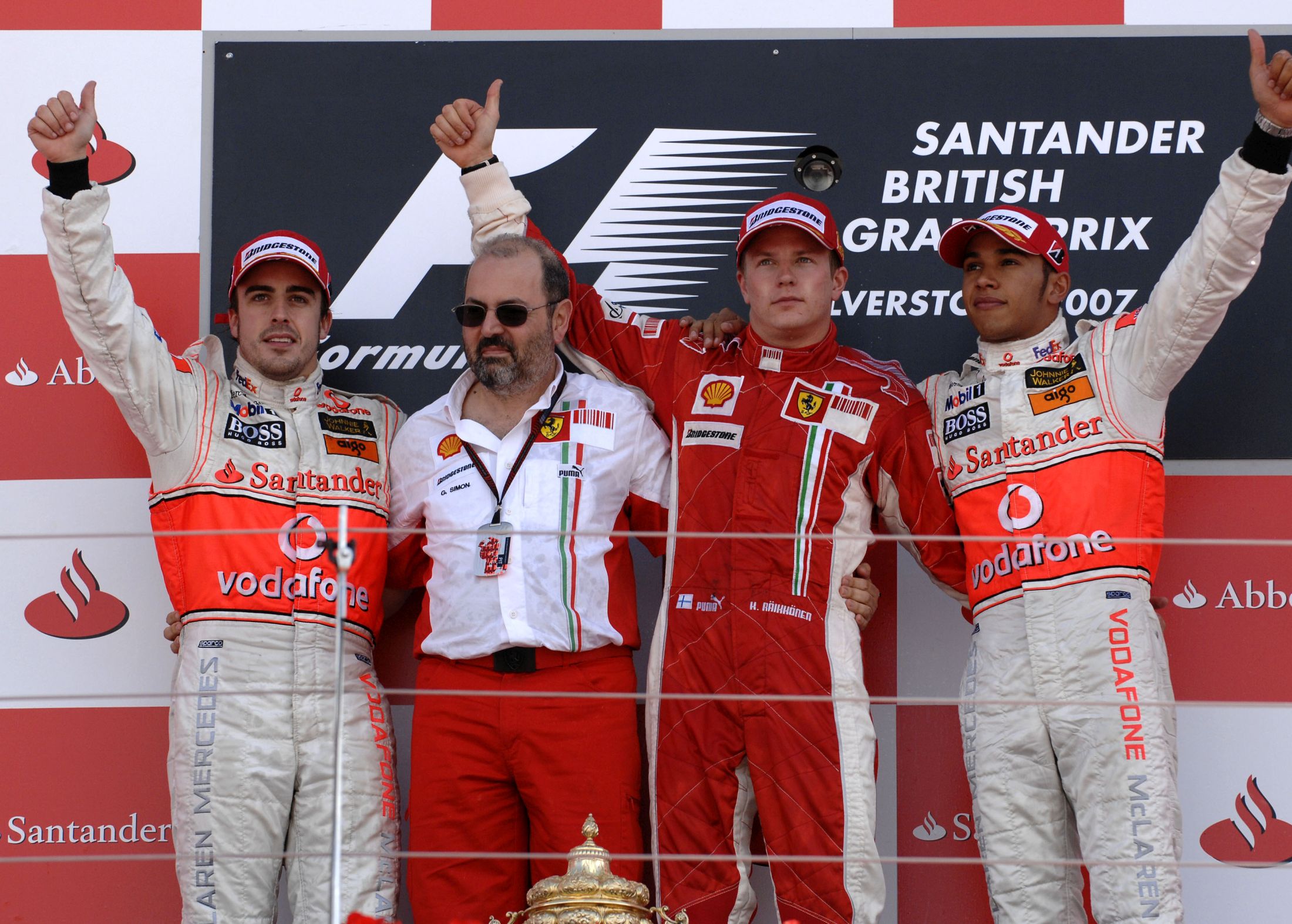Alonso Hamilton 2007