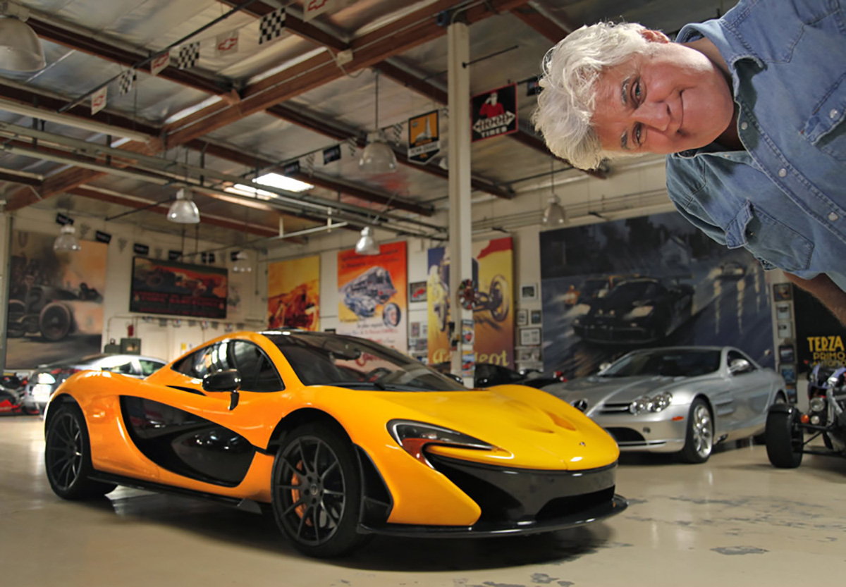 Jay Leno’s garage