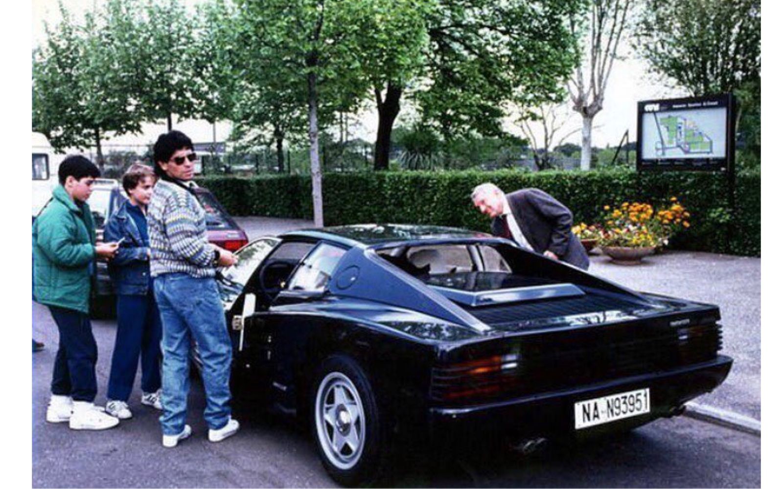 O dia em que Maradona descobriu que o Ferrari que pediu não tinha rádio