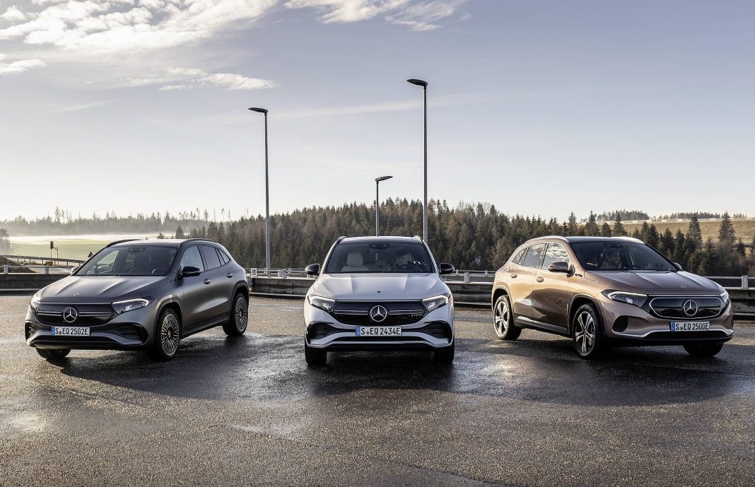 Der EQA: Elektrischer Athlet im kompakten FormatThe EQA: Electric athlete in compact format