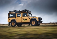 Land Rover Defender clássico regressa com motor V8 de 405 CV
