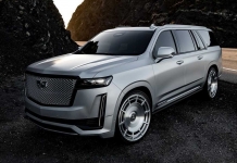 Novo Cadillac de Kim Kardashian tem pintura única com o seu nome