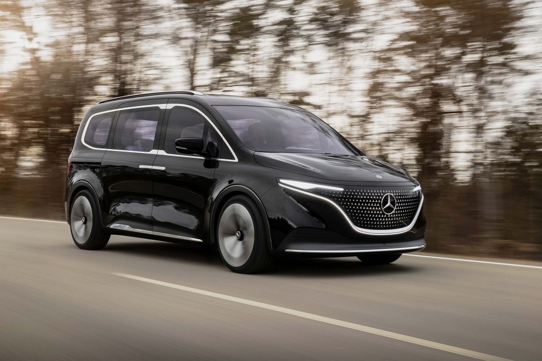 Premiere des Concept EQT – Vorbote einer neuen Hochwertigkeit im Small-Van-SegmentPremiere of the Concept EQT – forerunner of a new premium quality in the small van segment