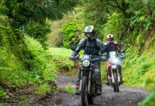 Honda NX 250 de 1989 portou-se como uma menina crescida nas estradas de São Miguel