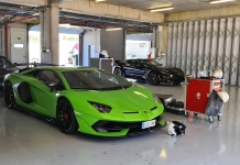 Enchente de automóveis desportivos no Iberian Tour Costa del Sol