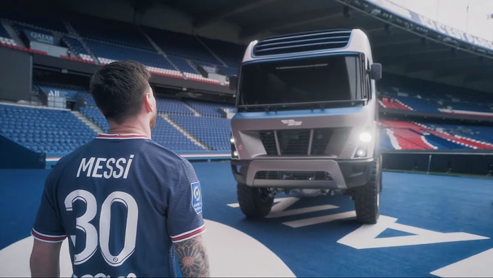 20211109 Dakar Future Messi Camion Gaussin