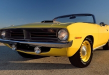 Plymouth Hemi Cuda Convertible pode passar os dois milhões de euros em leilão