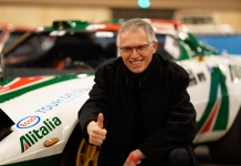 Carlos Tavares ao volante de um Lancia Stratos no Rally Histórico de Monte Carlo