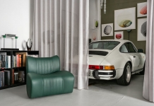 A poltrona inspirada pelos Mercedes-Benz dos anos 60