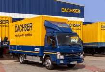 Camião 100% elétrico da distribuidora Dachser opera em Madrid