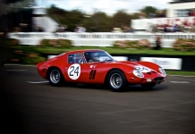 Damon Hill em Goodwood ao volante de um Ferrari 250 GTO