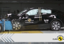 Tesla Model Y torna-se recordista nos testes de segurança da Euro NCAP