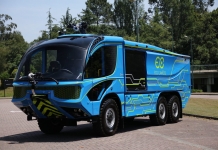 Eco Camões: primeiro veículo elétrico de combate a incêndios não tripulado é português