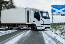 Camião elétrico a hidrogénio percorre 560 km em teste de inverno