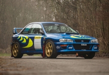 Silverstone Auctions leiloa Subaru Impreza WRC conduzido por Colin McRae